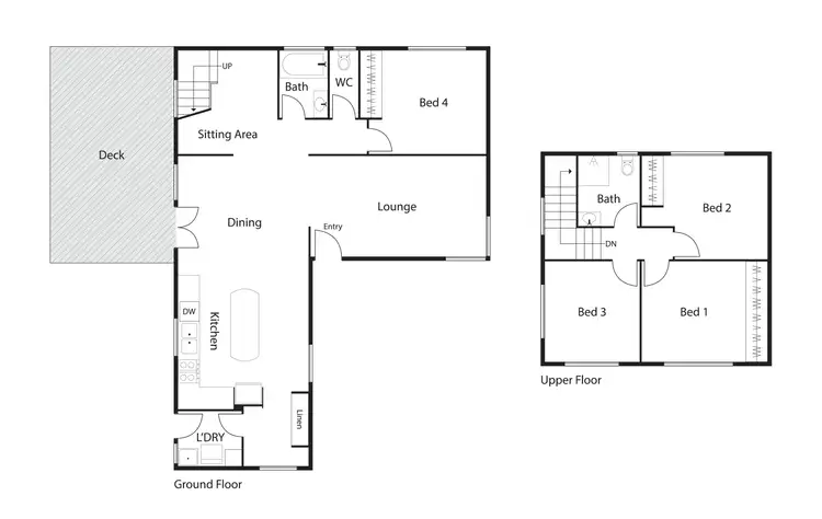 Floorplan of Homely house listing, 47 De Graaff Street, Holder ACT 2611