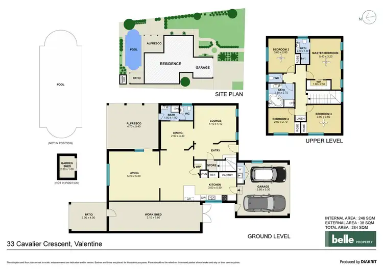 Floorplan of Homely house listing, 33 Cavalier Crescent, Valentine NSW 2280