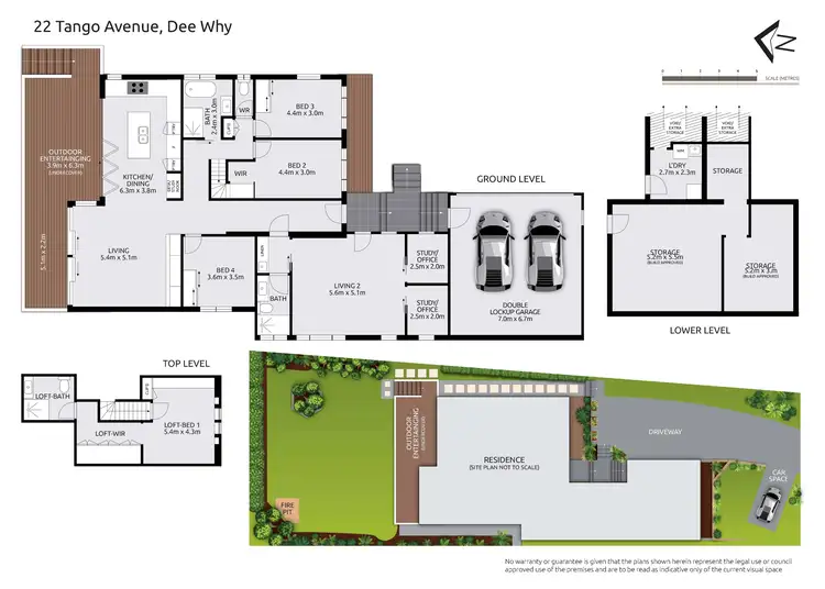 Floorplan of Homely house listing, 22 Tango Avenue, Dee Why NSW 2099