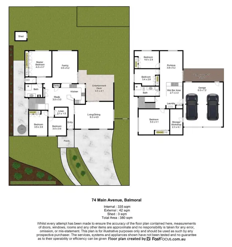 Floorplan of Homely house listing, 74 Main Avenue, Balmoral QLD 4171