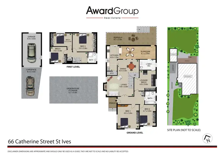 Floorplan of Homely house listing, 66 Catherine Street, St Ives NSW 2075