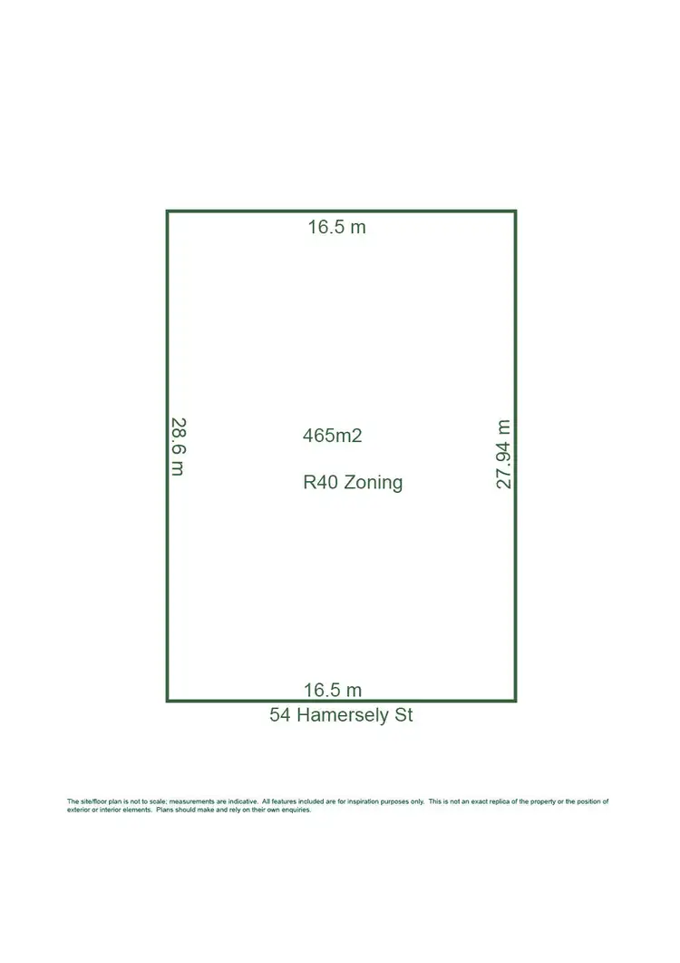 Floorplan of Homely land listing, 54 Hamersley Street, Broome WA 6725