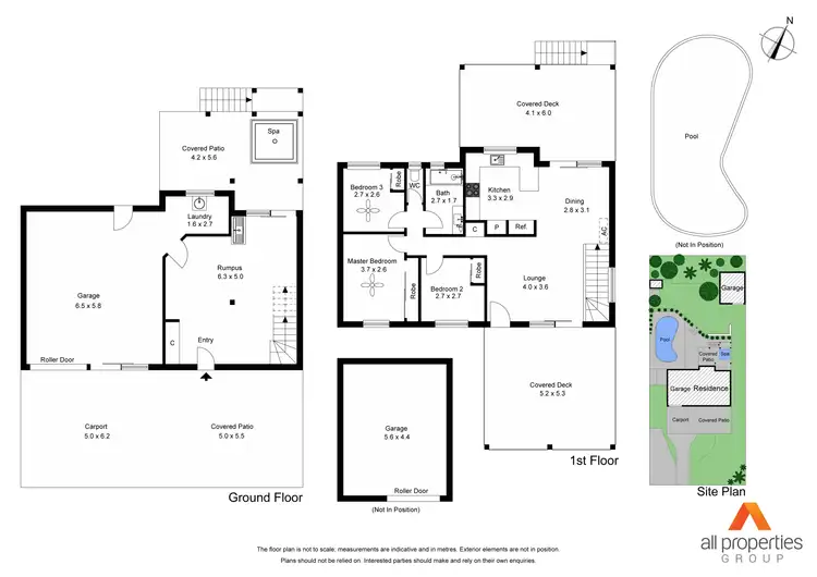 Floorplan of Homely house listing, 39 MacKellar Drive, Boronia Heights QLD 4124