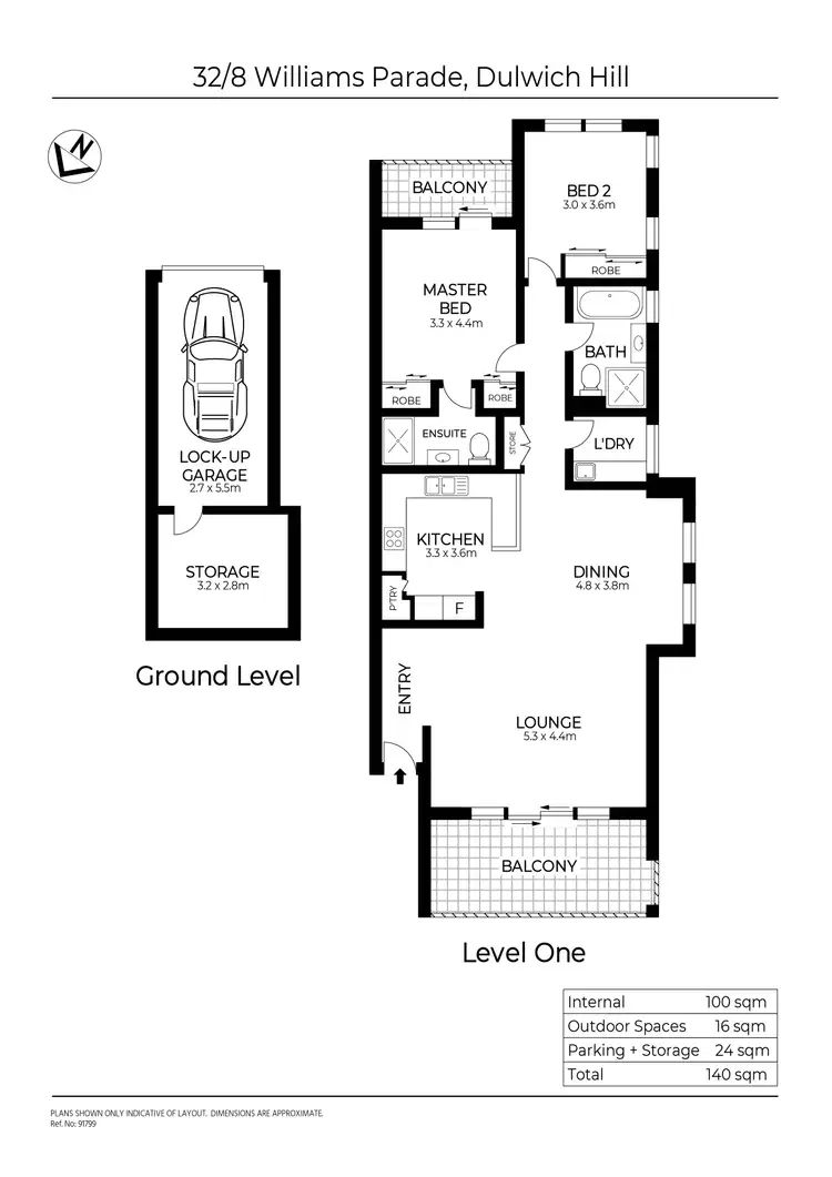 Floorplan of Homely apartment listing, 32/8 Williams Parade, Dulwich Hill NSW 2203