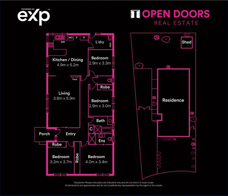 Floorplan of Homely house listing, 3 Dressage Place, Epping VIC 3076