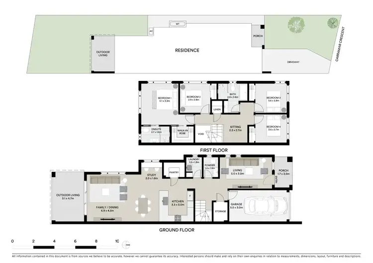 Floorplan of Homely semi-detached listing, 32b Carramar Crescent, Miranda NSW 2228