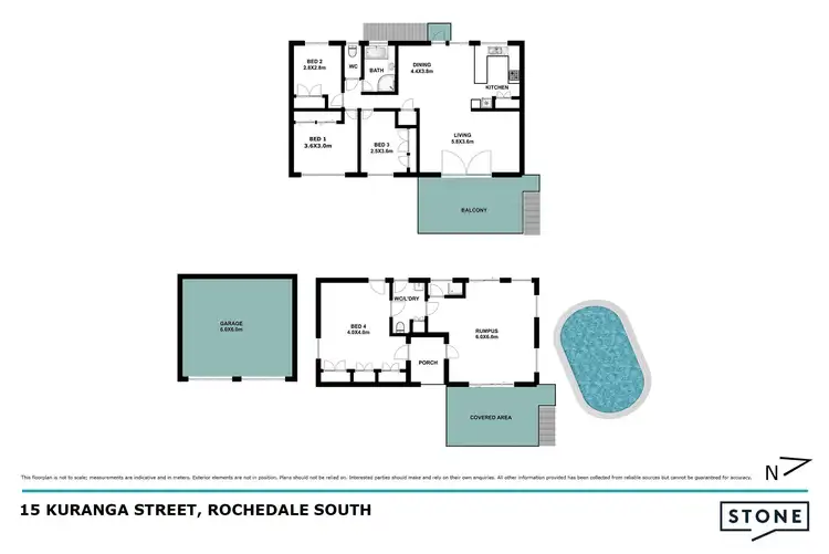 Floorplan of Homely house listing, 15 Kuranga Street, Rochedale South QLD 4123