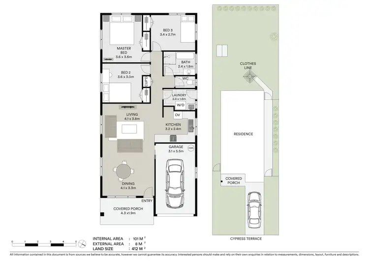 Floorplan of Homely house listing, 42 Cypress Terrace, Palm Beach QLD 4221