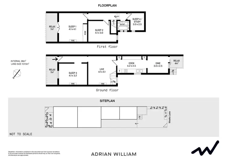 Floorplan of Homely house listing, 263 Australia Street, Newtown NSW 2042