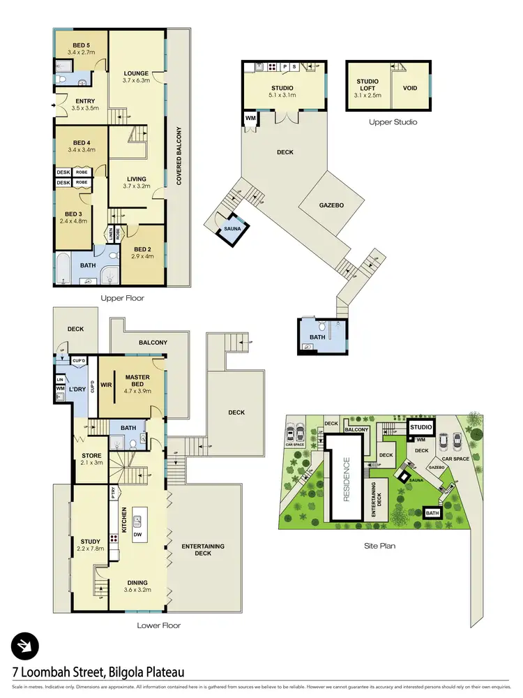 Floorplan of Homely house listing, 7 Loombah Street, Bilgola Plateau NSW 2107