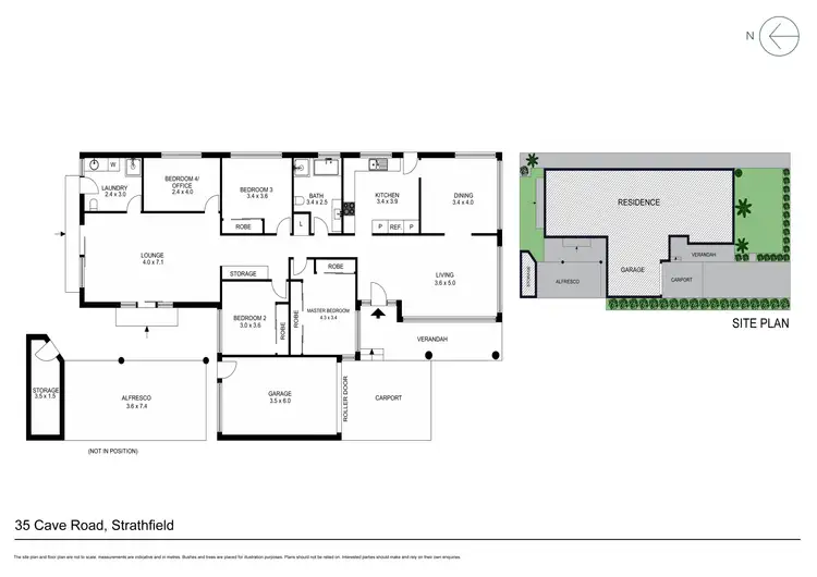Floorplan of Homely house listing, 35 Cave Road, Strathfield NSW 2135