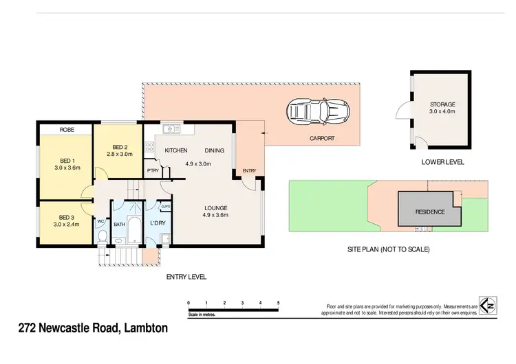 Floorplan of Homely house listing, 272 Newcastle Road, North Lambton NSW 2299