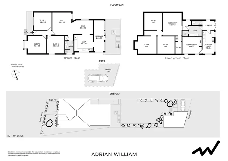 Floorplan of Homely house listing, 38 Thomas Street, Lewisham NSW 2049