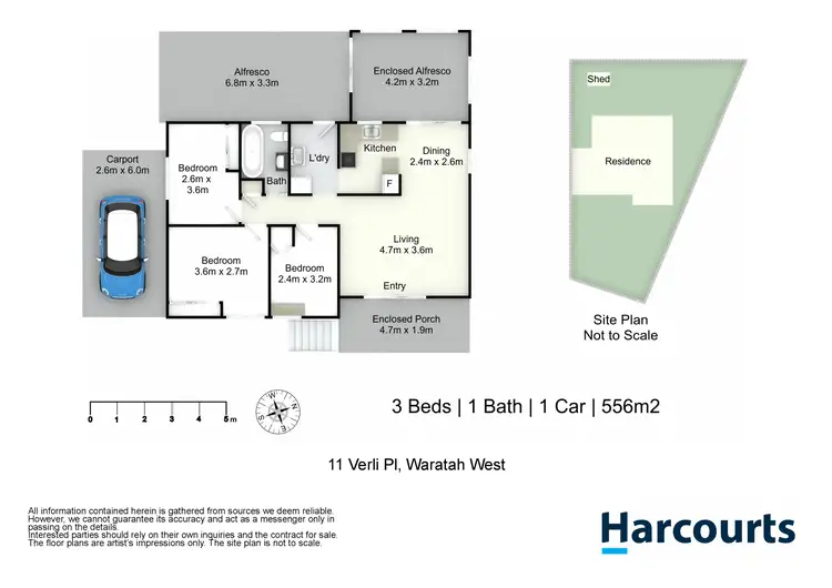 Floorplan of Homely house listing, 11 Verli Place, Waratah West NSW 2298