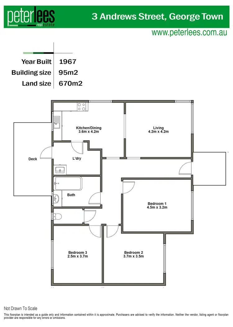 Floorplan of Homely house listing, 3 Andrew Street, George Town TAS 7253
