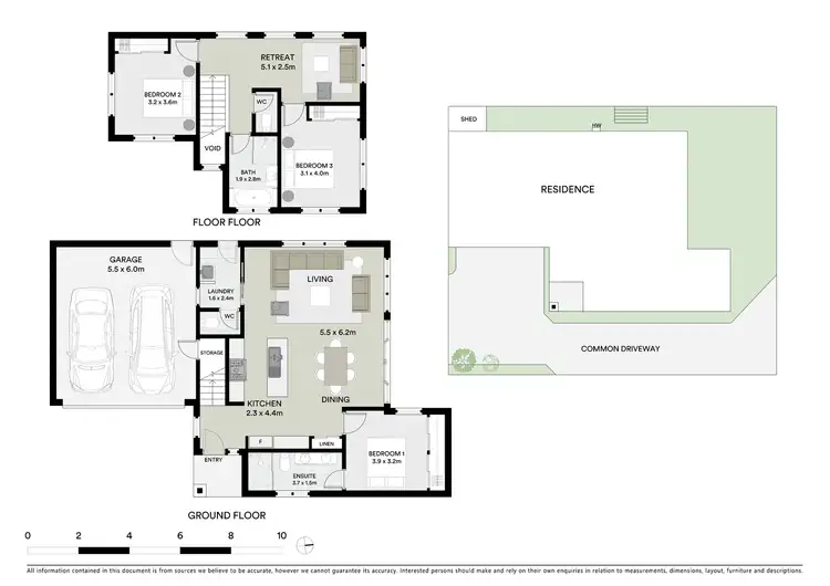 Floorplan of Homely townhouse listing, 2/5 Laura Avenue, Belmont VIC 3216