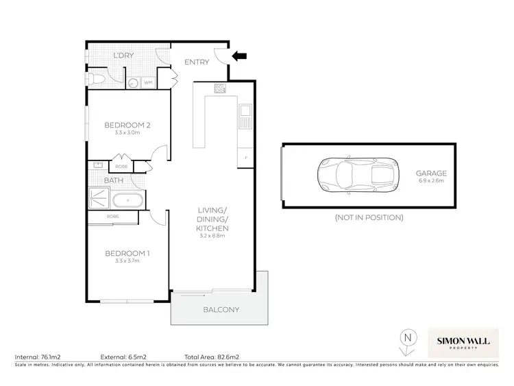 Floorplan of Homely unit listing, 7/64 Railway Street, Merewether NSW 2291