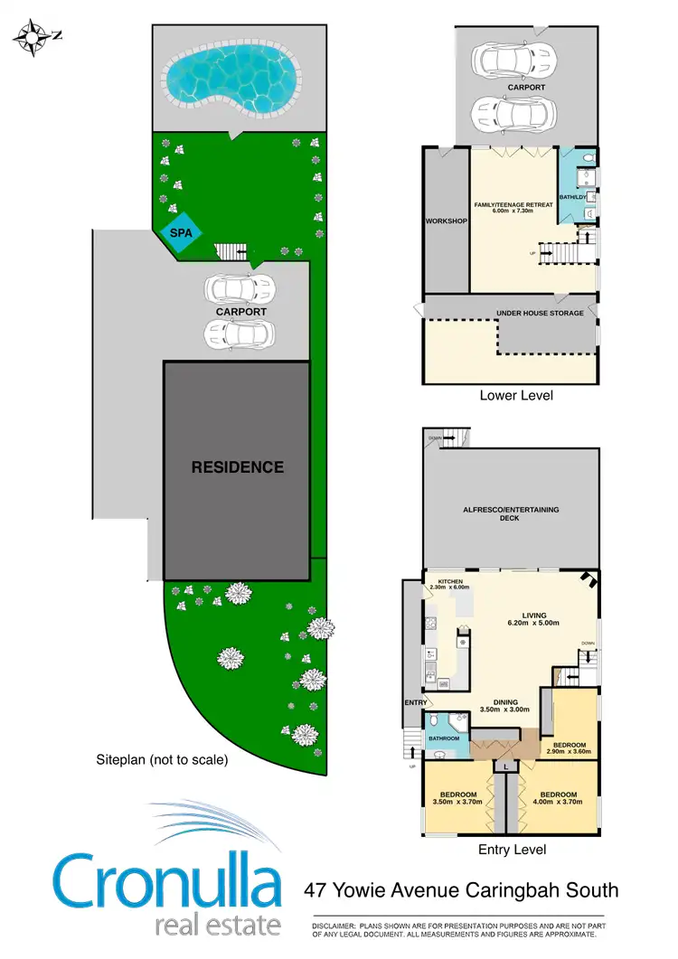Floorplan of Homely house listing, 47 Yowie Avenue, Caringbah South NSW 2229