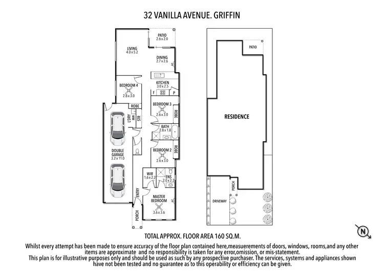 Floorplan of Homely house listing, 32 Vanilla Avenue, Griffin QLD 4503
