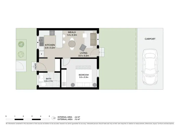Floorplan of Homely unit listing, 3/81 Heytesbury Street, Herne Hill VIC 3218