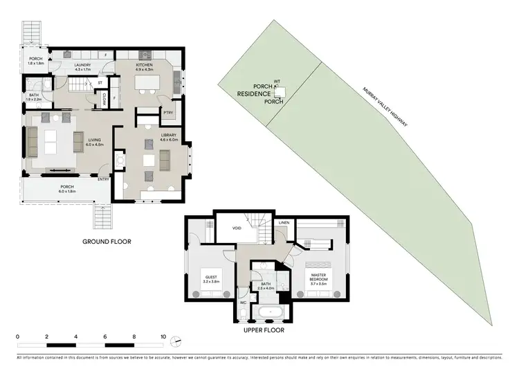Floorplan of Homely rural property listing, 3829 Murray Valley Highway, Bonegilla VIC 3691