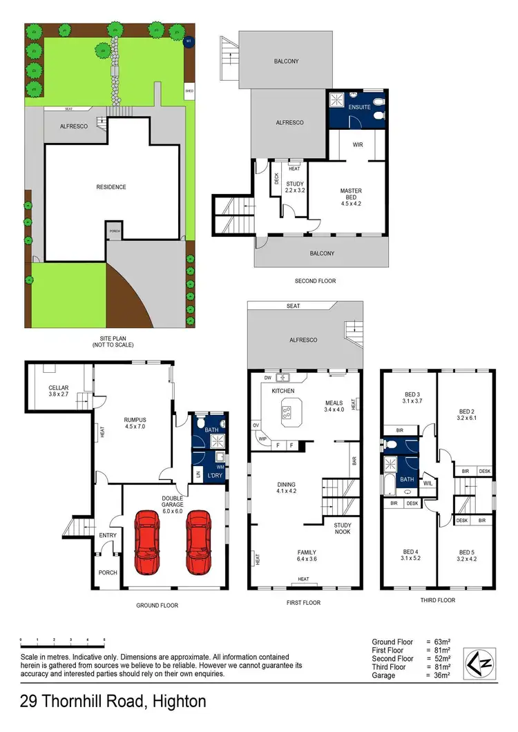 Floorplan of Homely house listing, 29 Thornhill Road, Highton VIC 3216