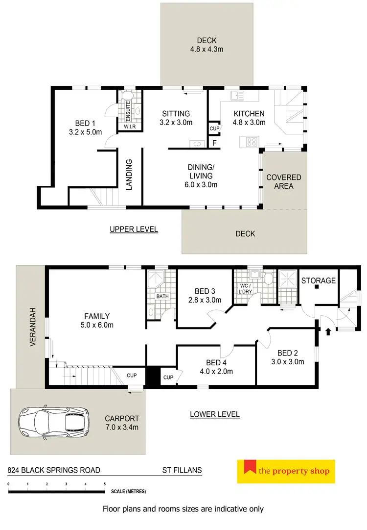 Floorplan of Homely rural property listing, 824 Black Springs Road, Mudgee NSW 2850