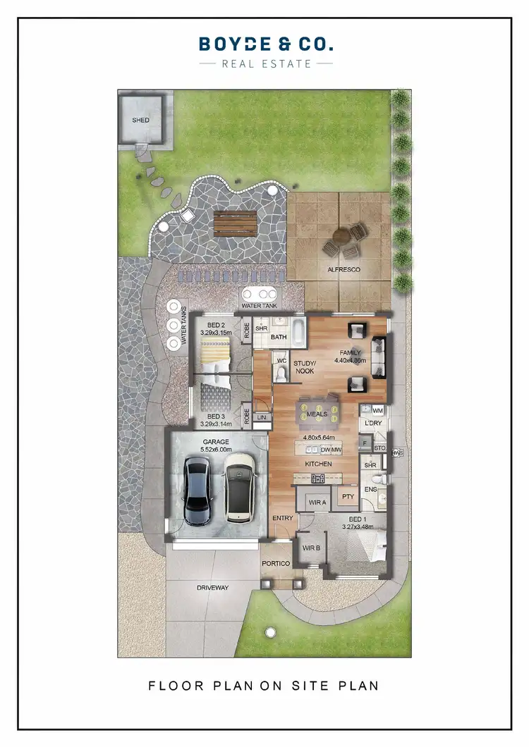 Floorplan of Homely house listing, 22 Gary Avenue, Drouin VIC 3818