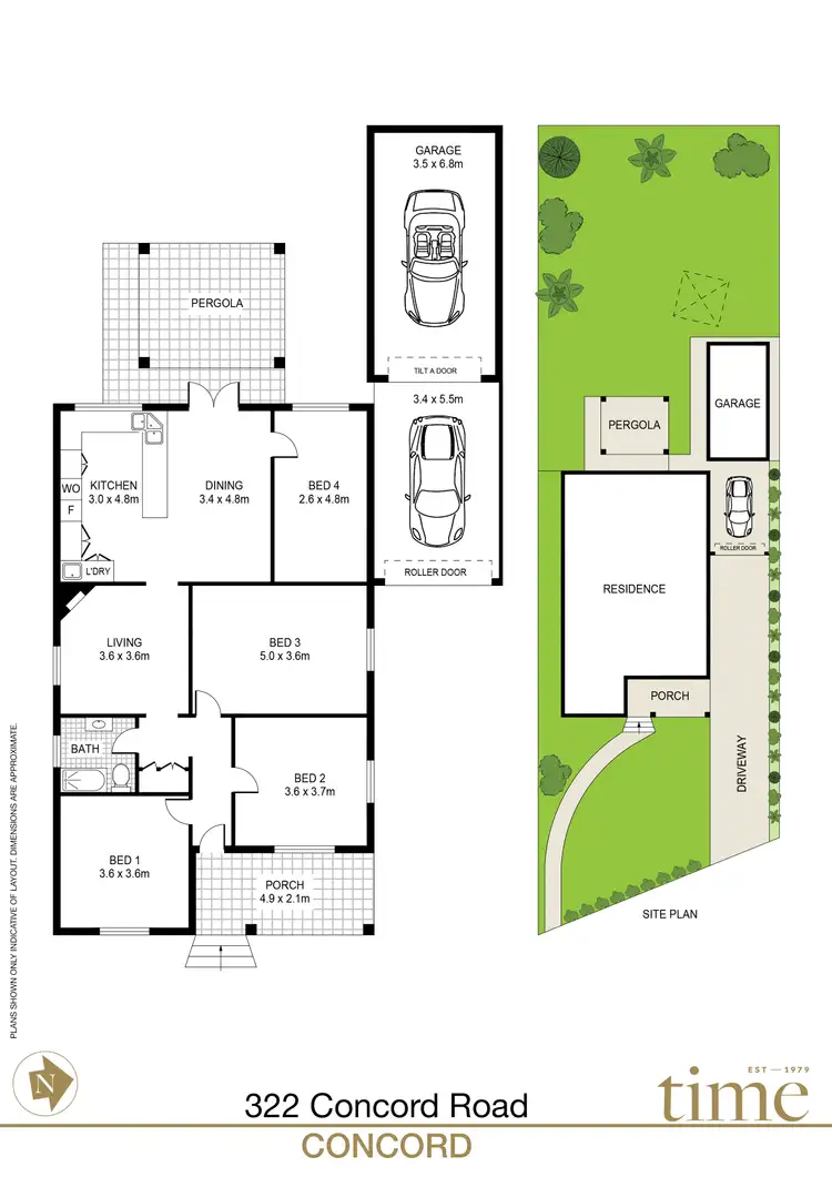 Floorplan of Homely house listing, 322 Concord Road, Concord West NSW 2138