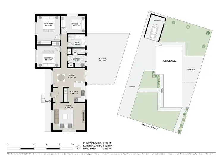 Floorplan of Homely house listing, 40 St James Street, St Albans Park VIC 3219