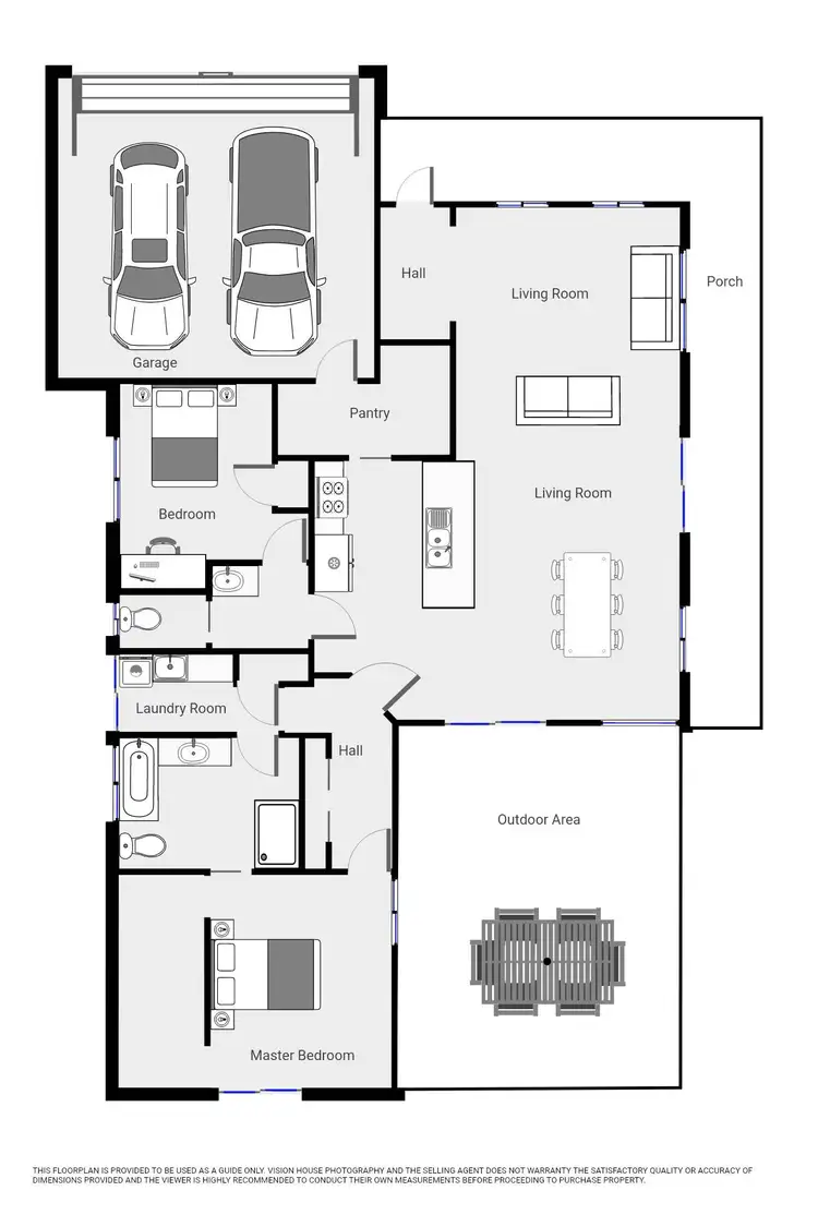 Floorplan of Homely house listing, Level 48/23 Kurrajong Street, Red Cliffs VIC 3496
