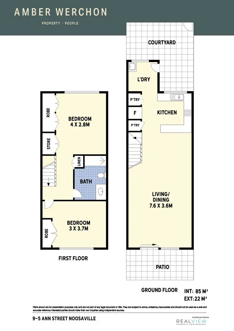 Floorplan of Homely townhouse listing, 9/5 Ann Street, Noosaville QLD 4566