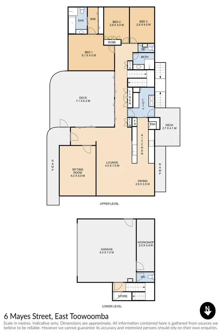 Floorplan of Homely house listing, 6 Mayes Street, East Toowoomba QLD 4350