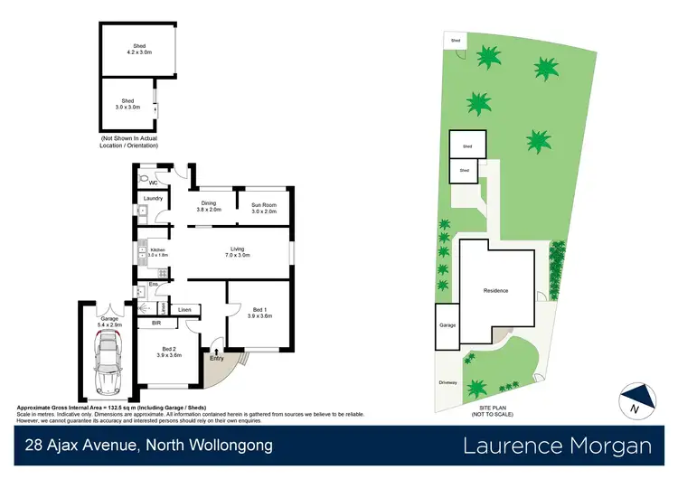 Floorplan of Homely house listing, 28 Ajax Avenue, North Wollongong NSW 2500