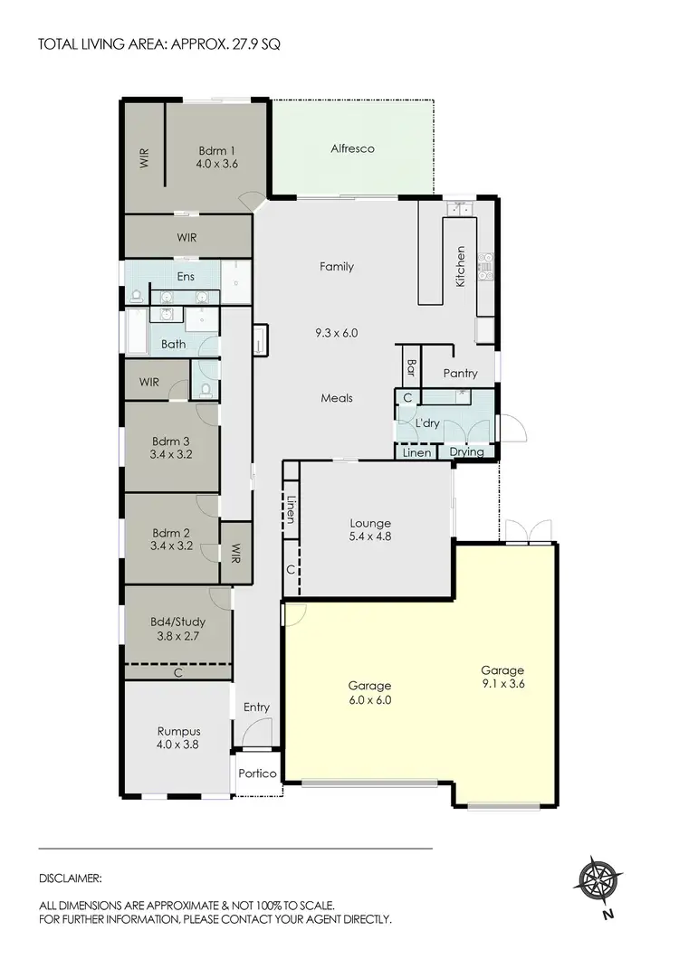 Floorplan of Homely house listing, 16 Arranmore Drive, Miners Rest VIC 3352