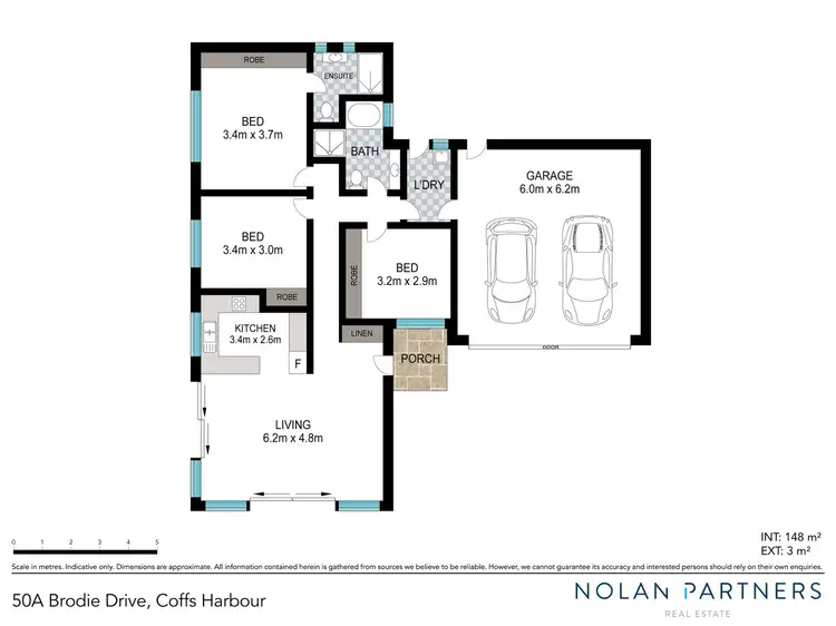 Floorplan of Homely house listing, 50A Brodie Drive, Coffs Harbour NSW 2450