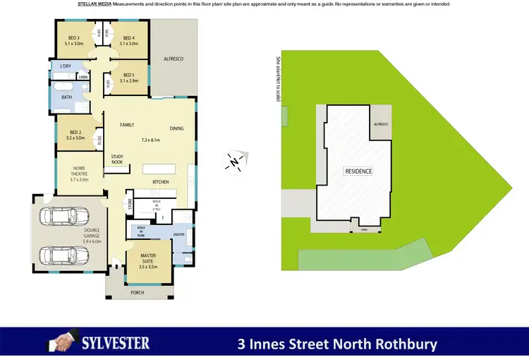 Floorplan of Homely house listing, 3 Innes Street, North Rothbury NSW 2335