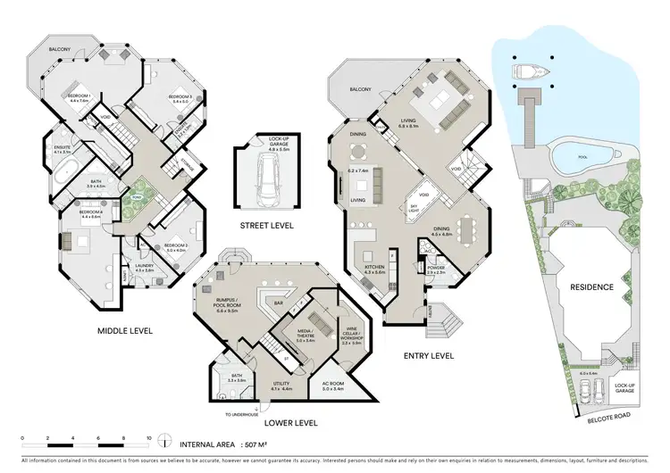 Floorplan of Homely house listing, 14 Belcote Road, Longueville NSW 2066