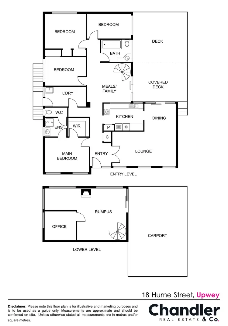 Floorplan of Homely house listing, 18 Hume Street, Upwey VIC 3158