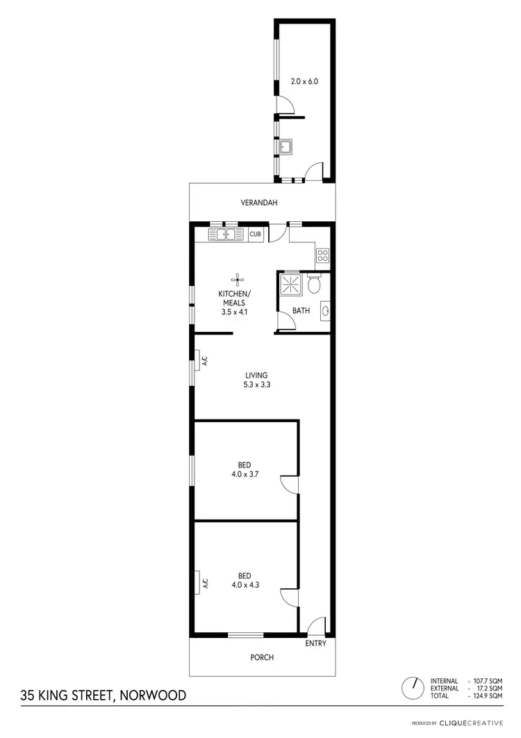 Floorplan of Homely house listing, 35 King Street, Norwood SA 5067