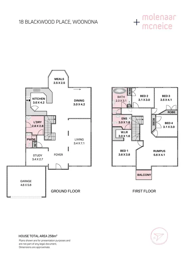 Floorplan of Homely house listing, 18 Blackwood Place, Woonona NSW 2517