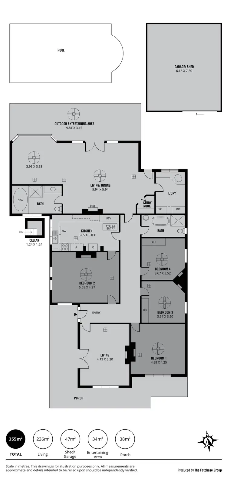 Floorplan of Homely house listing, 23 Kalgoorlie Road, Largs Bay SA 5016