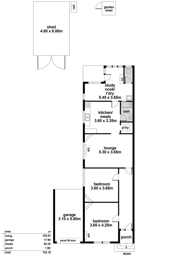Floorplan of Homely house listing, 13 Charles Street, Prospect SA 5082