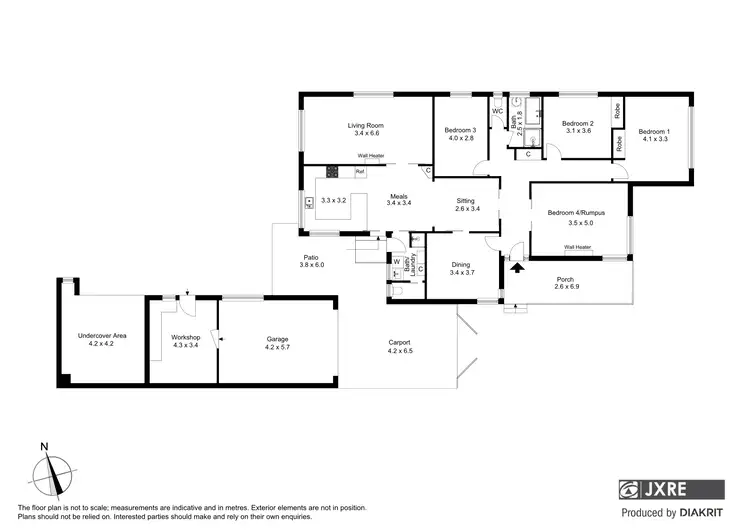 Floorplan of Homely house listing, 55 Kionga Street, Clayton VIC 3168
