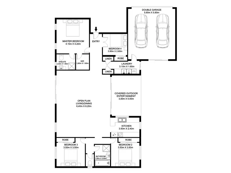 Floorplan of Homely house listing, 30 Ashford Circuit, Petrie QLD 4502