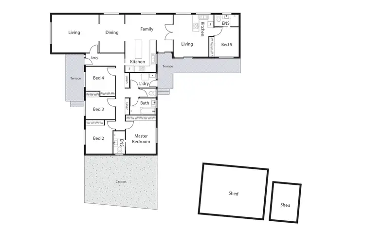 Floorplan of Homely house listing, 111 Kambalda Crescent, Fisher ACT 2611