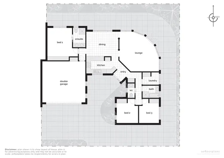 Floorplan of Homely house listing, 58b Novar Street, Yarralumla ACT 2600