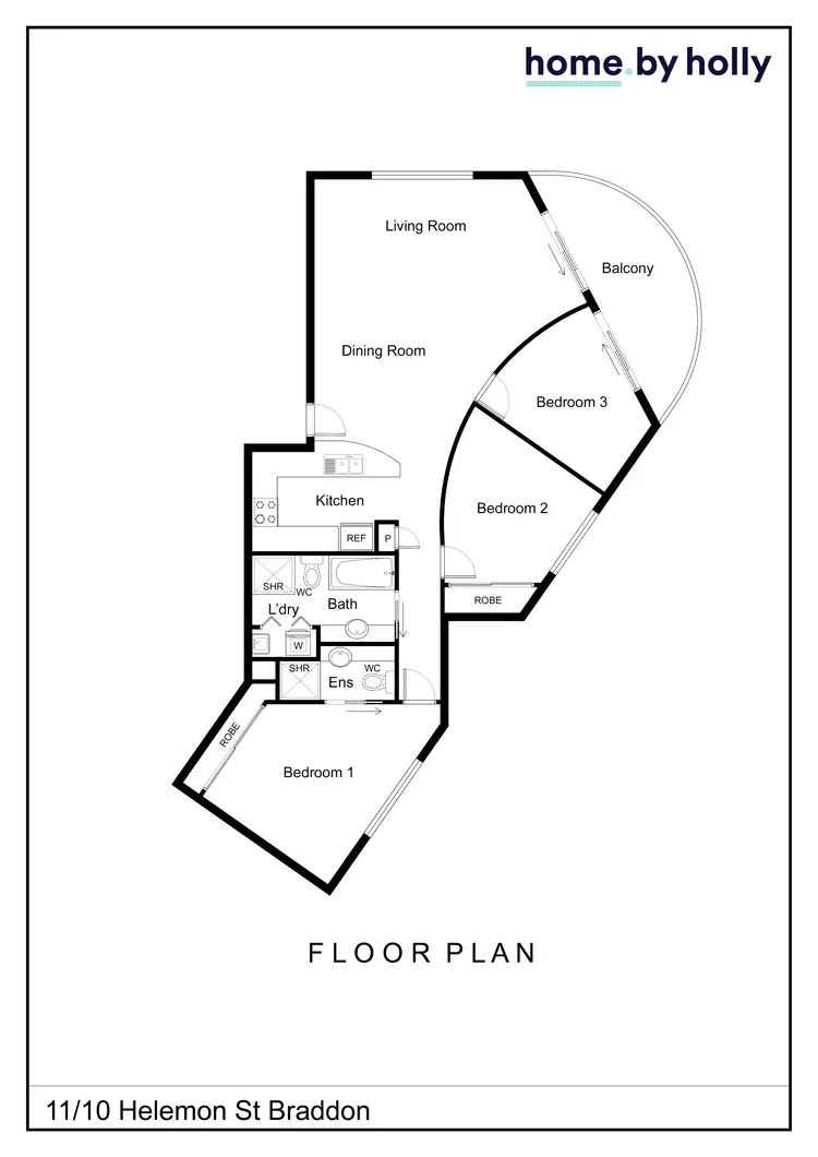 Floorplan of Homely apartment listing, 11/10 Helemon Street, Braddon ACT 2612