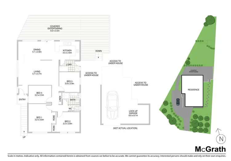 Floorplan of Homely house listing, 8 Fern Tree Close, Hornsby NSW 2077
