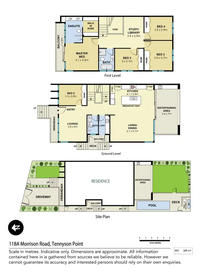 Floorplan of Homely house listing, 118A Morrison Road, Tennyson Point NSW 2111